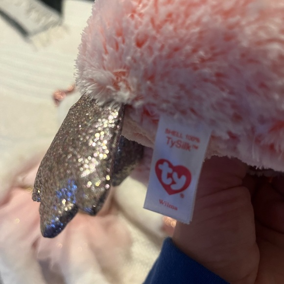2 beautiful pink sparkly ✨ stuffies - Picture 3 of 5